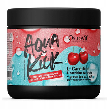 OstroVit Aqua Kick L-CARNITINE 300g cherry flavor