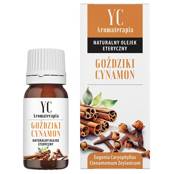 OLEJEK ETERYCZNY GOŹDZIKI Z CYNAMONEM 10 ml - YOUR CANDLE