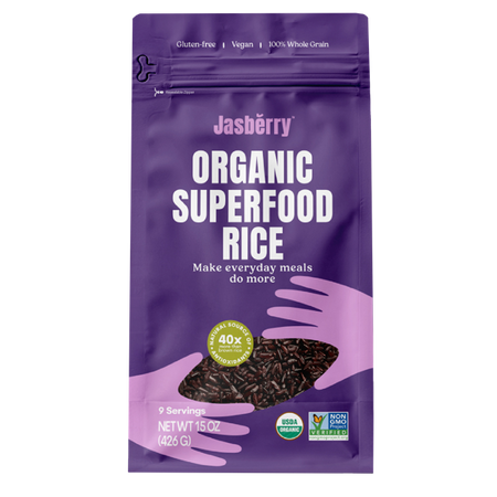 RYŻ EXPRESS JASBERRY PEŁNOZIARNISTY BEZGLUTENOWY BIO 200 g - JASBERRY RICE
