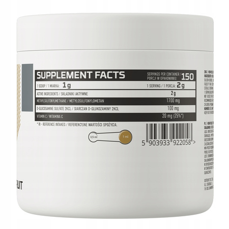 OSTROVIT MSM PLUS 300g grapefruit