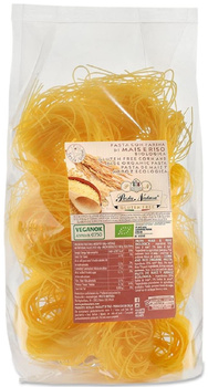 MAKARON (KUKURYDZIANO - RYŻOWY) GNIAZDA BEZGLUTENOWY BIO 250g PASTA NATURA