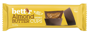 PRALINY Z KREMEM MIGDAŁOWYM BIO (3 x 13 g) 39 g -  BETT'R