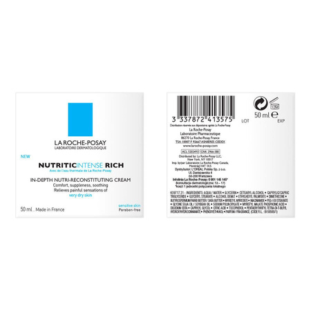 Cream for face La Roche Posay day and night 50 ml