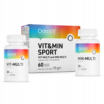 OstroVit Vit&Min Sport dietary supplement 2 x 30 capsules