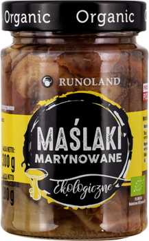 MAŚLAKI MARYNOWANE BIO 300 g (180 g) - RUNOLAND