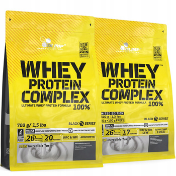 Olimp Whey Protein Complex protein supplement protein 700 g vanilla flavour