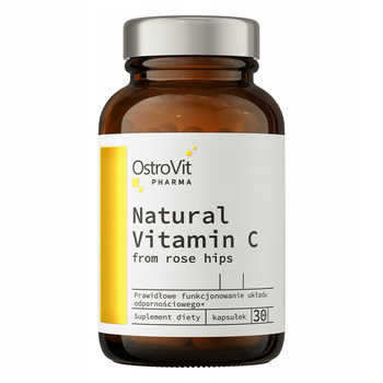OSTROVIT VITAMIN C WILD ROSE NATURAL 30 CAPS