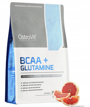OstroVit BCAA + Glutamine 1000 g grapefruit