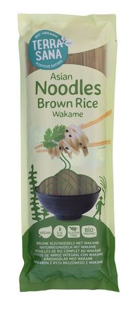 MAKARON (RYŻOWY RAZOWY Z WAKAME) NOODLE SPAGHETTI BEZGLUTENOWY BIO 250 g