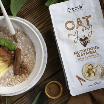 OstroVit OAT MY DAY OATMEAL NATURAL BREAKFAST 200g APPLE CINNAMON
