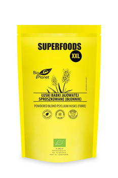 ŁUSKI BABKI JAJOWATEJ SPROSZKOWANE(BŁONNIK)BIO 600g BIO PLANET SUPERFOODS