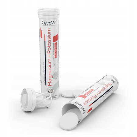 OstroVit Magnesium Potassium 20tabs VITAMIN B6 STRAINS