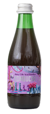 KOMBUCHA O SMAKU JAGÓD ACAI BIO 330 ml - KOMBUCHA BY LAURENT