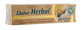 PASTA DO ZĘBÓW COMPLETE CARE 26 AJURWEDYJSKICH ZIÓŁ BEZ FLUORU 100ml DABUR