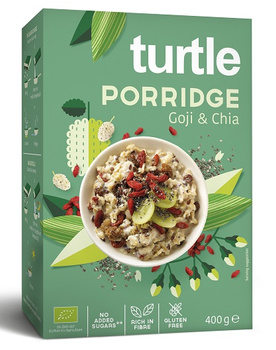 OWSIANKA Z JAGODAMI GOJI I NASIONAMI CHIA BEZ DODATKU CUKRÓW BIO 400g