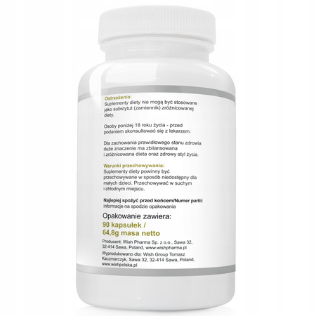 Dandelion Medical Extract 600mg ROOT LIVER DIGESTION DANDELION 90 kaps