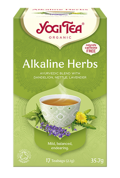HERBATKA ZIOŁA ALKALICZNE BIO (17 x 2,1 g) 35,7 g - YOGI TEA