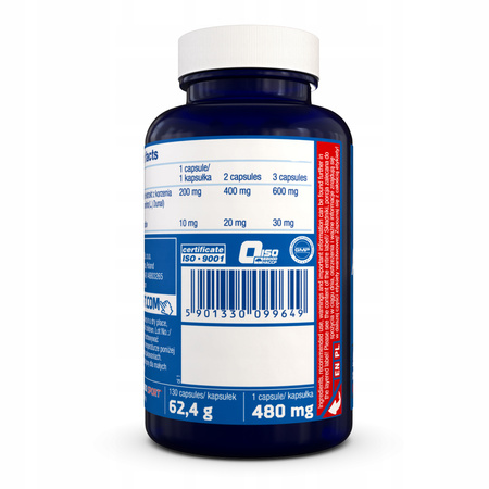 OLIMP ASHWAGANDHA 600 SPORT 130capS GINSENG INDIAN STRESS MEMORY