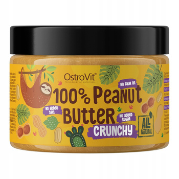 Peanut Butter OstroVit 100% Peanut Butter Peanut Cream 500 g