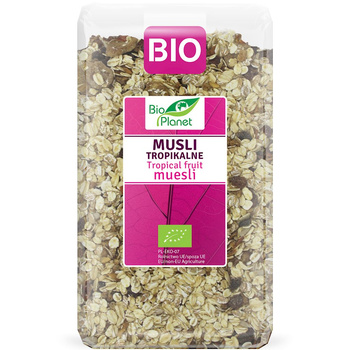 MUSLI TROPIKALNE BIO 600 g - BIO PLANET