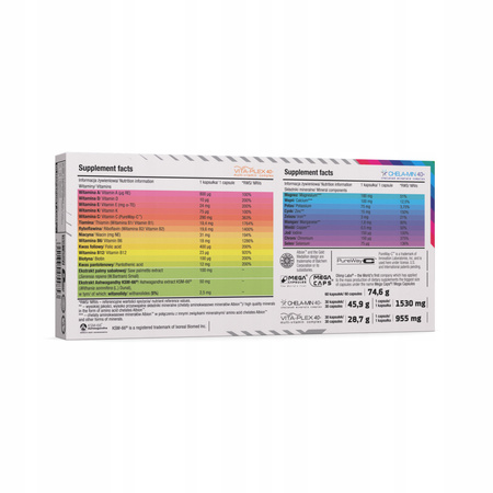 Olimp Vita-Min Multiple Sport 40+ multivitamins 60 caps.