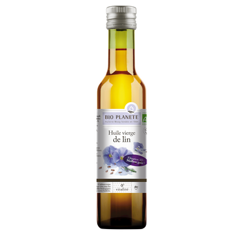 OLEJ LNIANY TŁOCZONY NA ZIMNO BIO 250 ml - BIO PLANETE