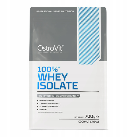 Protein isolate - WPI OstroVit powder 700 g, coconut flavor