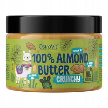 Ostrovit 100% Almond Butter crunchy almond cream 500 g