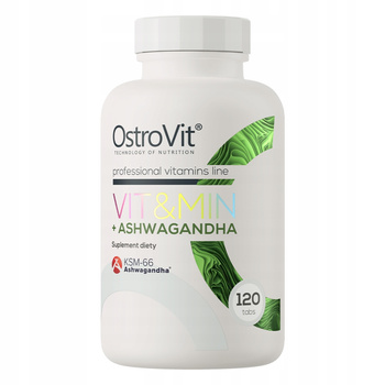 OstroVit VIT&MIN + Ashwagandha 120 tabs