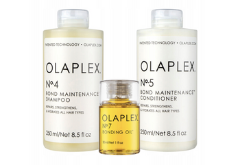 OLAPLEX SET RECONSTRUCTION OF DAMAGED HAIR NO4 + NO5 + NO7 - SALON STYLE