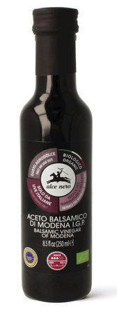 OCET BALSAMICZNY Z MODENY FILTROWANY BIO 250 ml - ALCE NERO