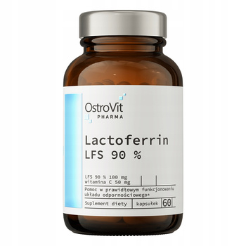 OstroVit Lactoferrin LFS 90% 60 caps INULIN VIT C