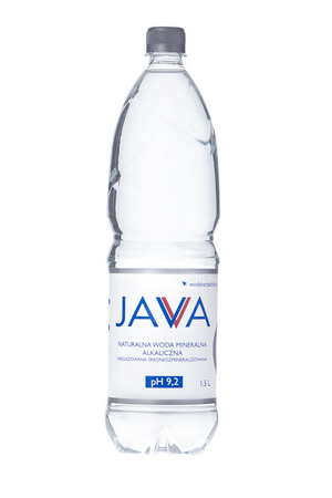 NATURALNA WODA MINERALNA ALKALICZNA NIEGAZOWANA 1,5 L - JAVA