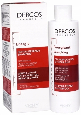 Vichy Dercos strengthening shampoo 200 ml, hair growth stimulation