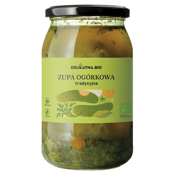 ZUPA OGÓRKOWA BIO 900 ml - DELIKATNA
