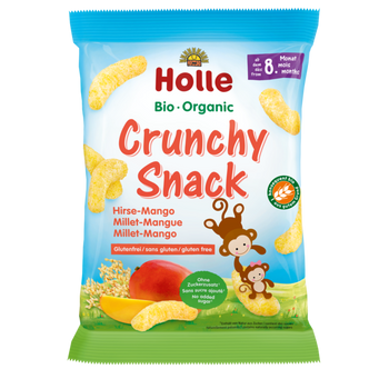 CHRUPKI JAGLANE O SMAKU MANGO BEZGLUTENOWE OD 8 MIES 25g HOLLE