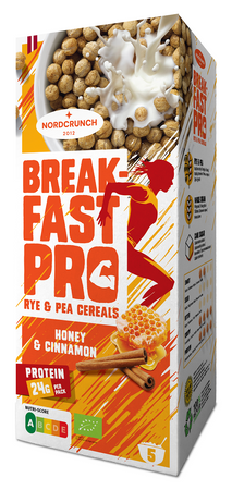 KULKI PROTEINOWE MIODOWO-CYNAMONOWE BIO 150 g - NORDCRUNCH (BREAKFAST PRO)