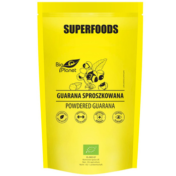 GUARANA SPROSZKOWANA BIO 150 g - BIO PLANET SUPERFOODS