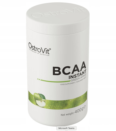 OstroVit BCAA Instant 400 g LEUCINE AMINO ACIDS Green Apple flavor