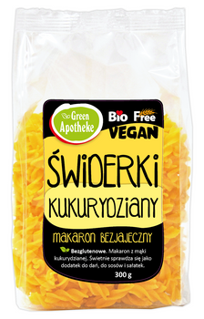 MAKARON (KUKURYDZIANY) ŚWIDERKI BEZGLUTENOWY BIO 300 g - APOTHEKE