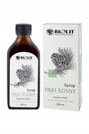 Dietary supplement Biolit SYRUP FROM PINE BUDS