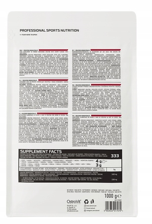 OstroVit Creatine Monohydrate 1000 g cherry