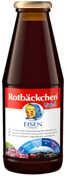 SOK WIELOOWOCOWY NFC Z ŻELAZEM I WITAMINAMI C, B1, B2, B6, B12 450ml