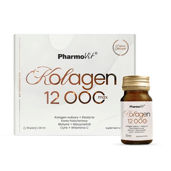 KOLAGEN (12 000 mg) SHOT BEZGLUTENOWY 30 ml 1 sztuka/porcja