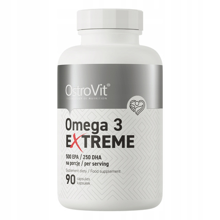 Vitamins capsules OstroVit Omega 3 Extreme omega-3 acids 117 g 90 pcs.