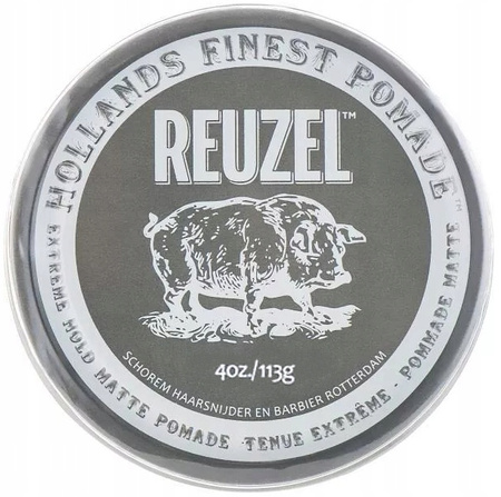 Reuzel Extreme Hold matowa pomada 113 g + żel do golenia 7,4 ml