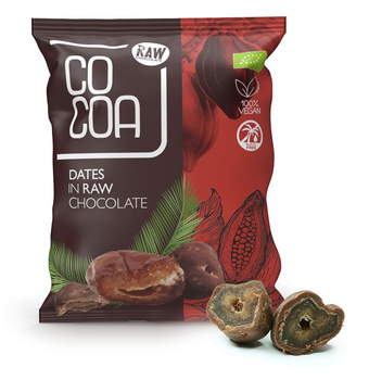 DAKTYLE W CZEKOLADZIE SUROWEJ BIO 70 g - COCOA