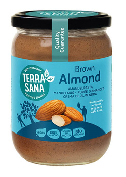 KREM Z MIGDAŁÓW PRAŻONYCH 100 % BIO 500 g - TERRASANA
