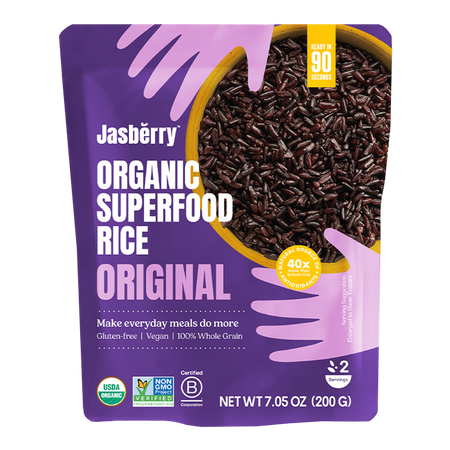 RYŻ JASBERRY PEŁNOZIARNISTY BEZGLUTENOWY BIO 426 g - JASBERRY RICE 