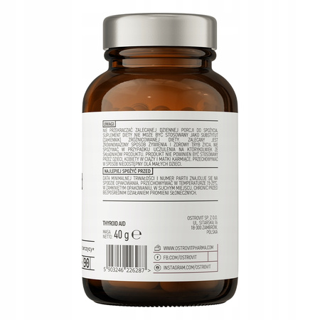 OstroVit Thyroid Aid 90 caps natural taste 40 g 90 pcs.
